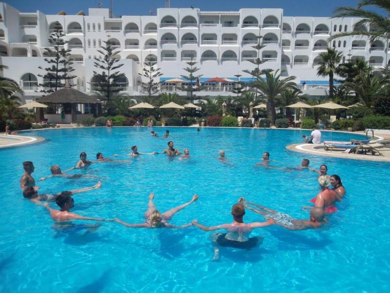Aziza Beach Golf & Spa (Adults Only) Al-Hammamat Bagian luar foto