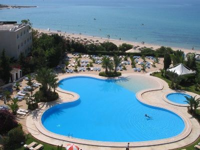 Aziza Beach Golf & Spa (Adults Only) Al-Hammamat Bagian luar foto